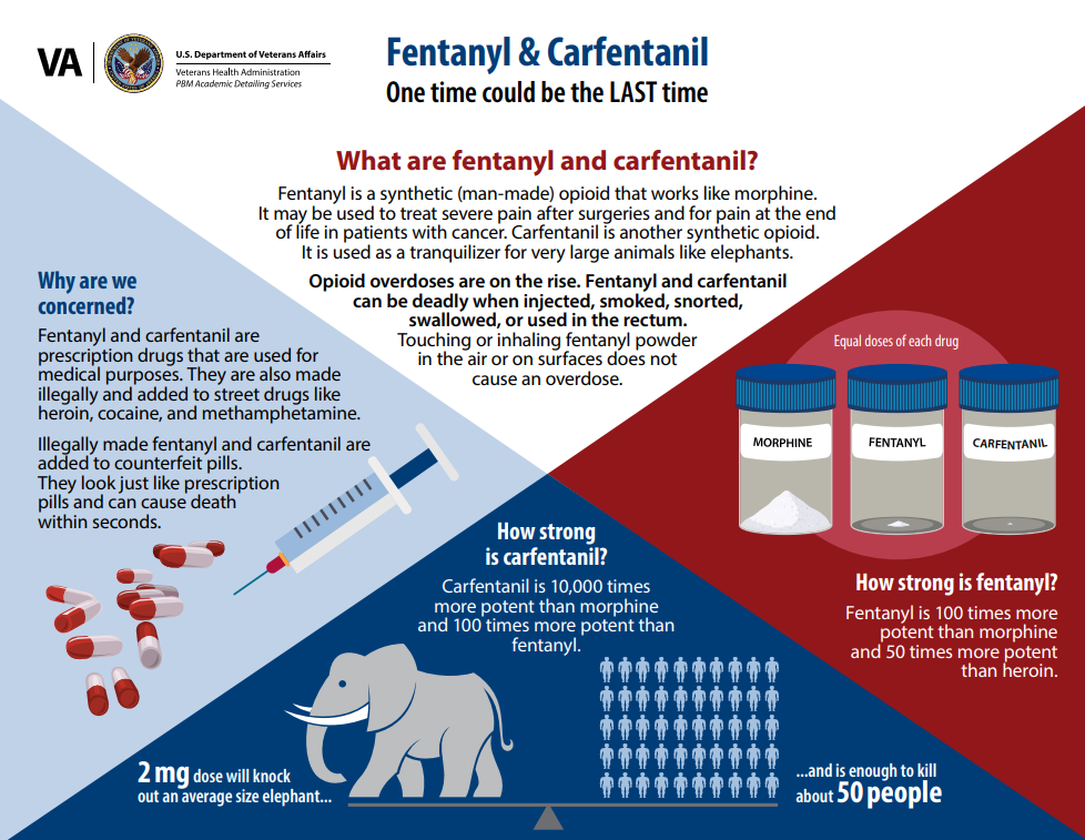 Carfentanil vs Fentanyl - Alt Text